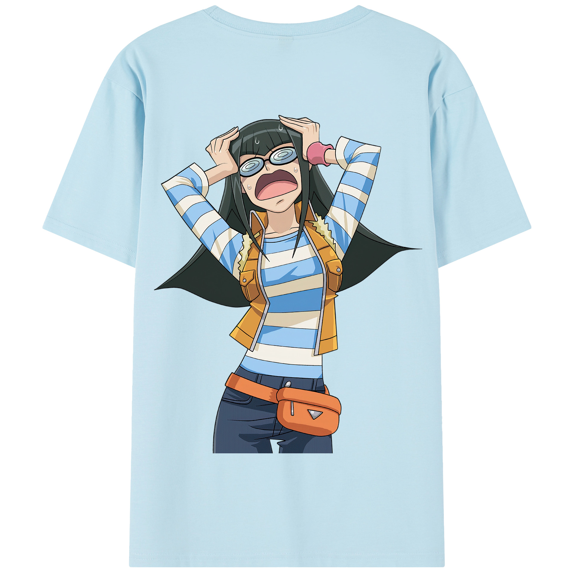 （画像用） 遊☆戯☆王 Yu-Gi-Oh! 綿100％半袖Tシャツ（背面プリント）